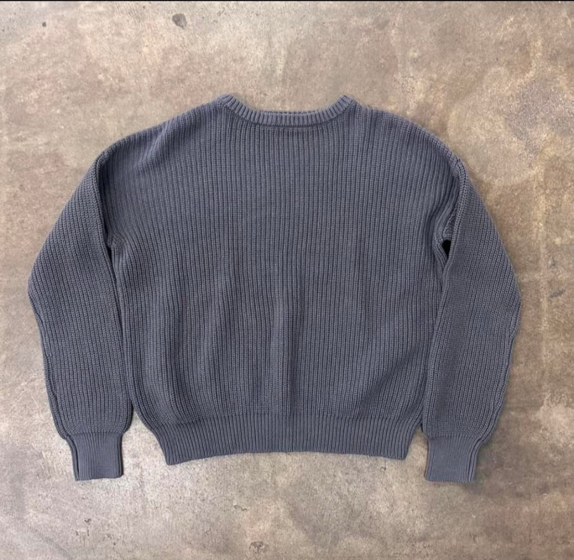 LA apparel 피셔맨 니트 그레이 상품이미지2