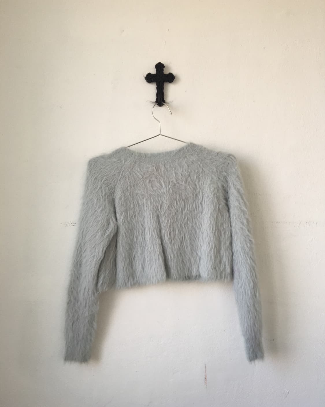 Fluffy knit cardigan 상품이미지3