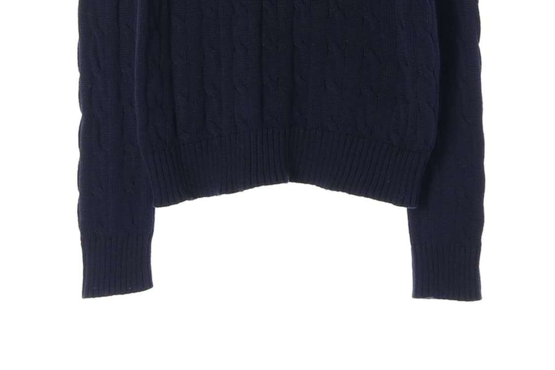 폴로 랄프 로렌 코튼 꽈배기 니트 S 상품이미지5