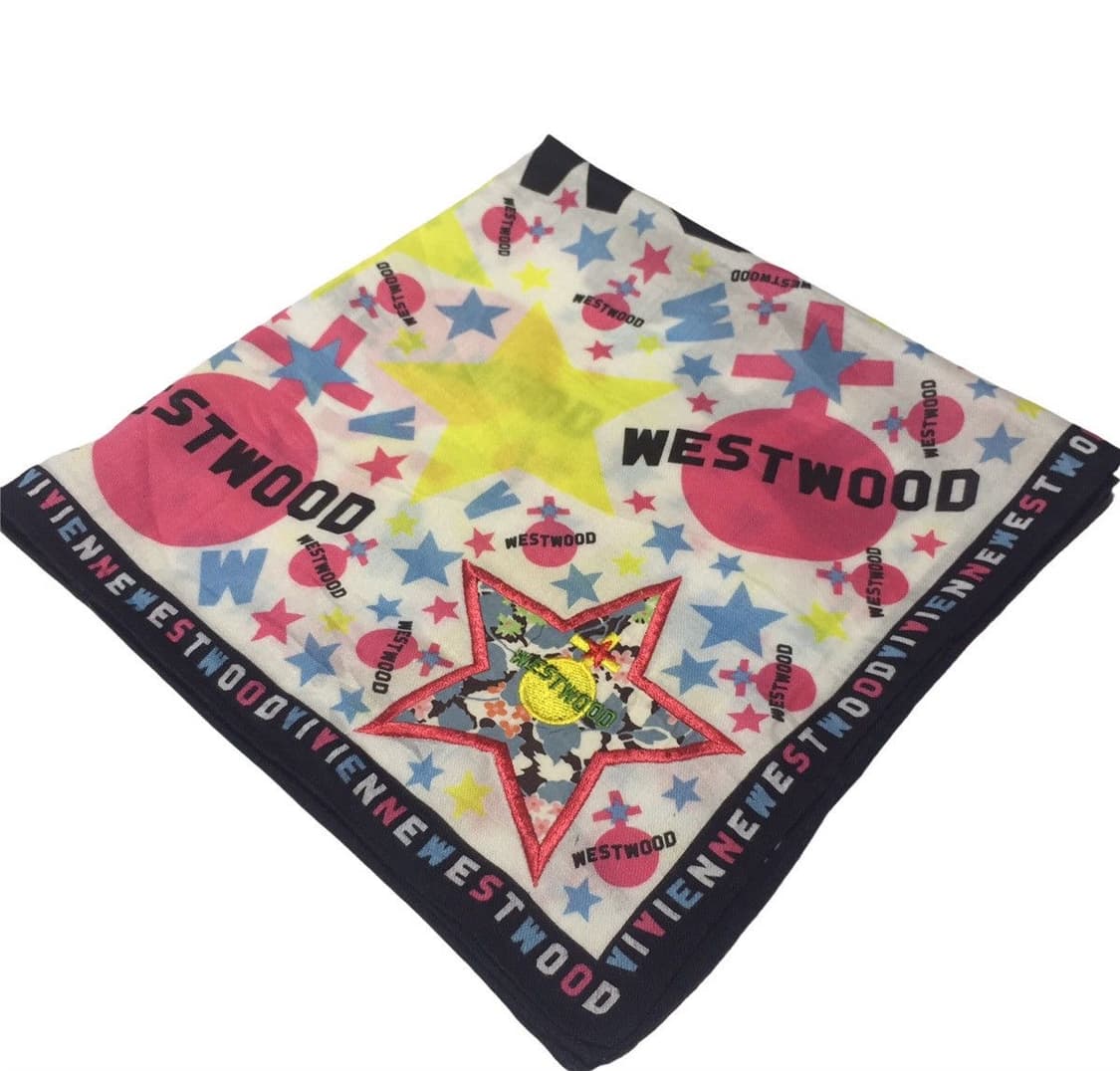 Vivienne Westwood 비비안 웨스트우드 스타미니스카프 손수건 상품이미지3