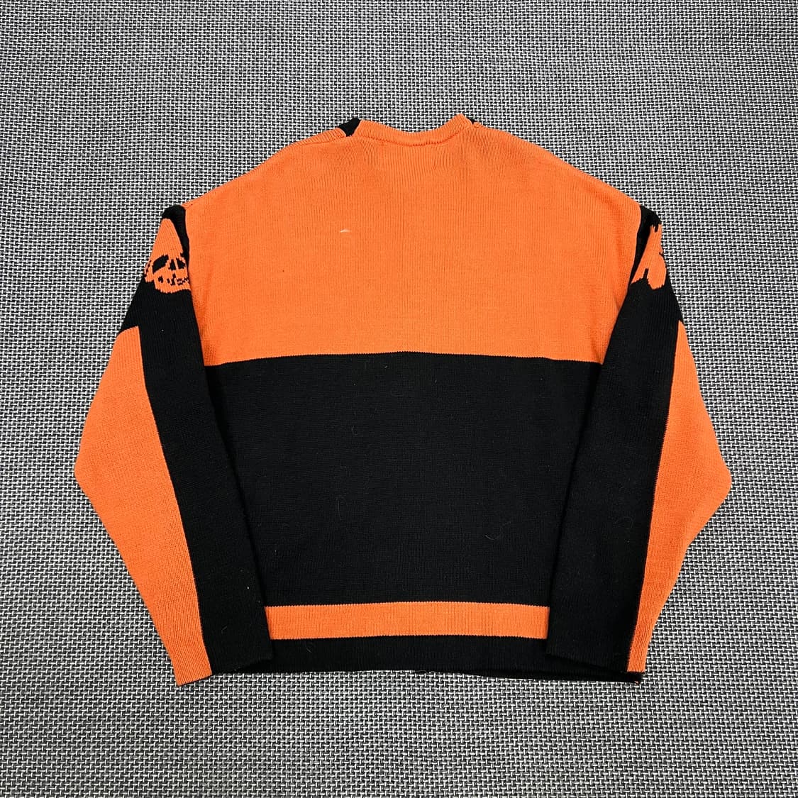 착샷O 엑스톤즈 스컬 니트집업 상품이미지3