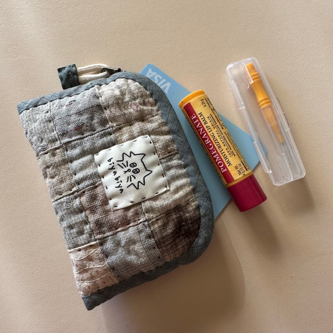 퀼트 카드 지갑 상품이미지1