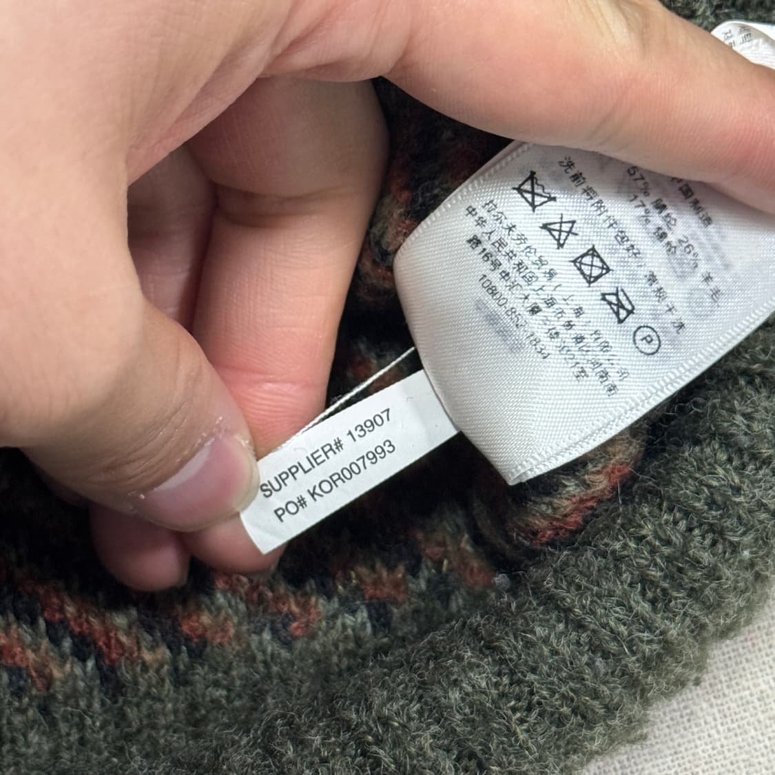 랄프로렌 데님앤서플라이 프레피 숄카라 가디건 M 상품이미지7