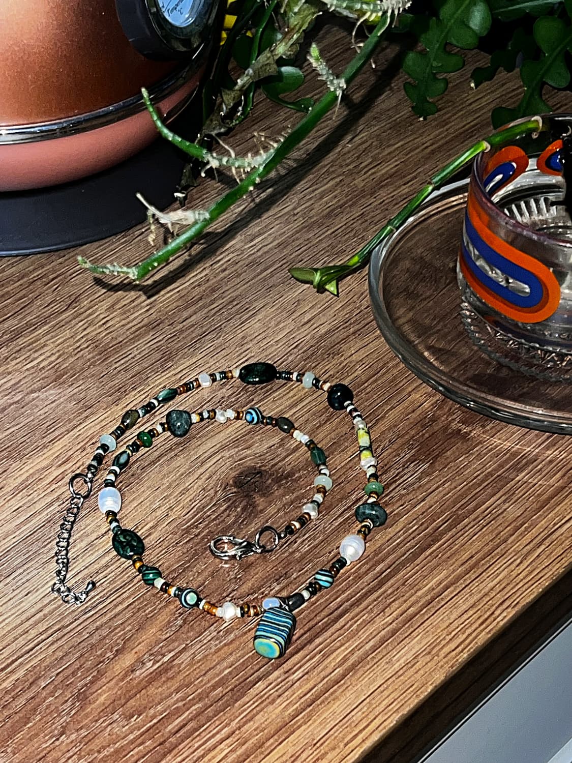 {핸드메이드} 오가닉 목걸이🌀 상품이미지1