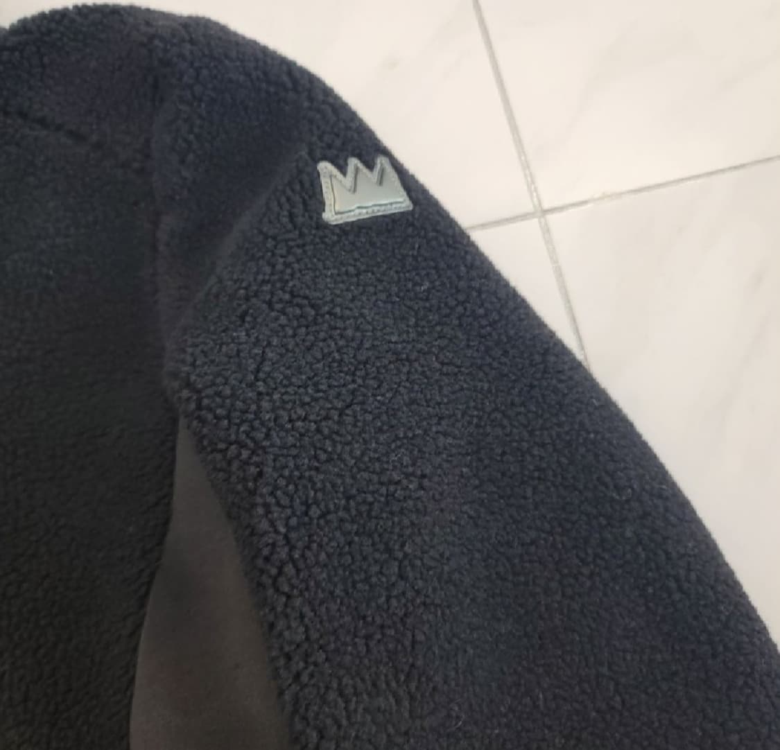 장미쉘 바스키아 플리스 하프코트 상품이미지3