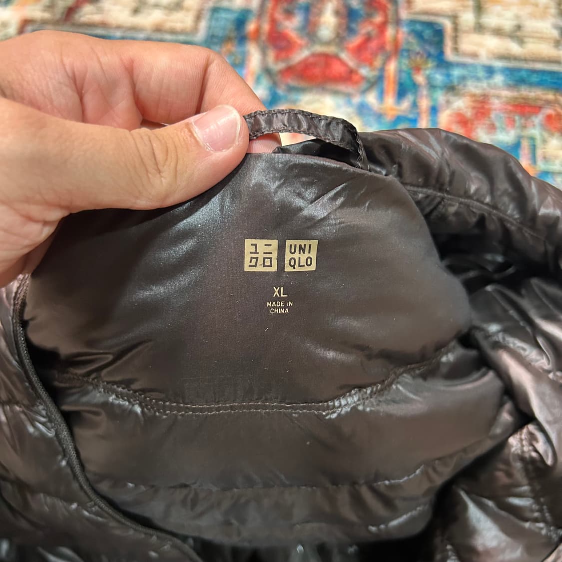 [2XL] 유니클로 딥브라운 경량 패딩 상품이미지5