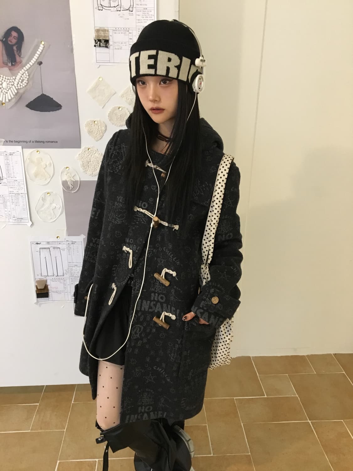 히스테릭글래머 떡볶이 코트 상품이미지1