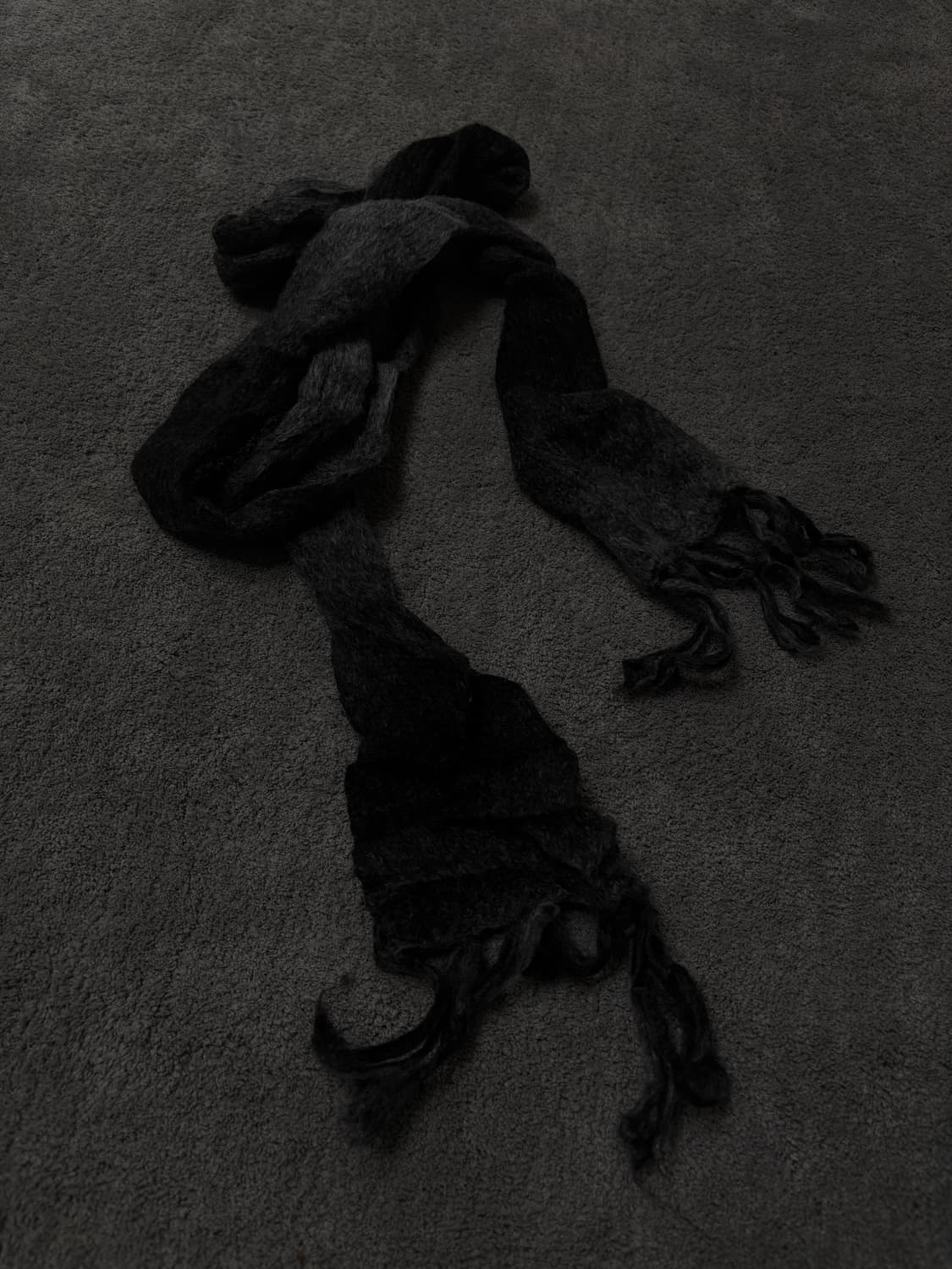 Vintage minimal grunge mood scarf 상품이미지3