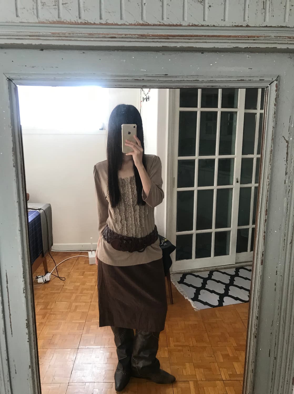 vintage frill top 상품이미지1