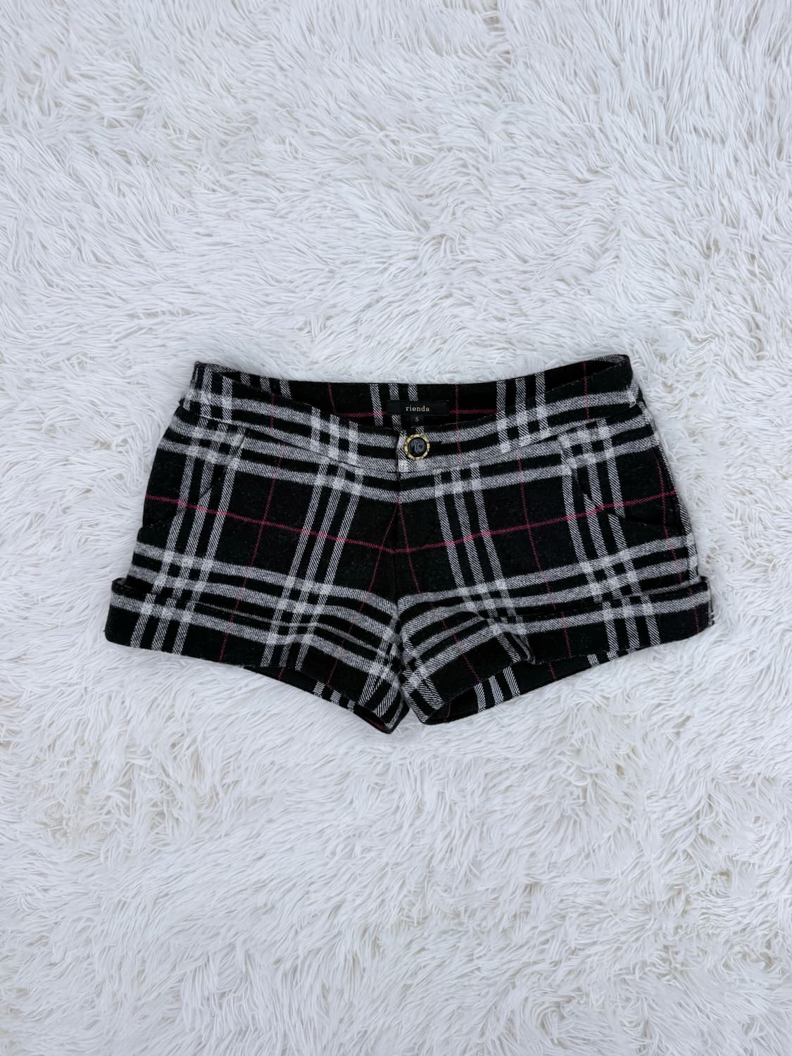 체크숏팬츠 상품이미지1