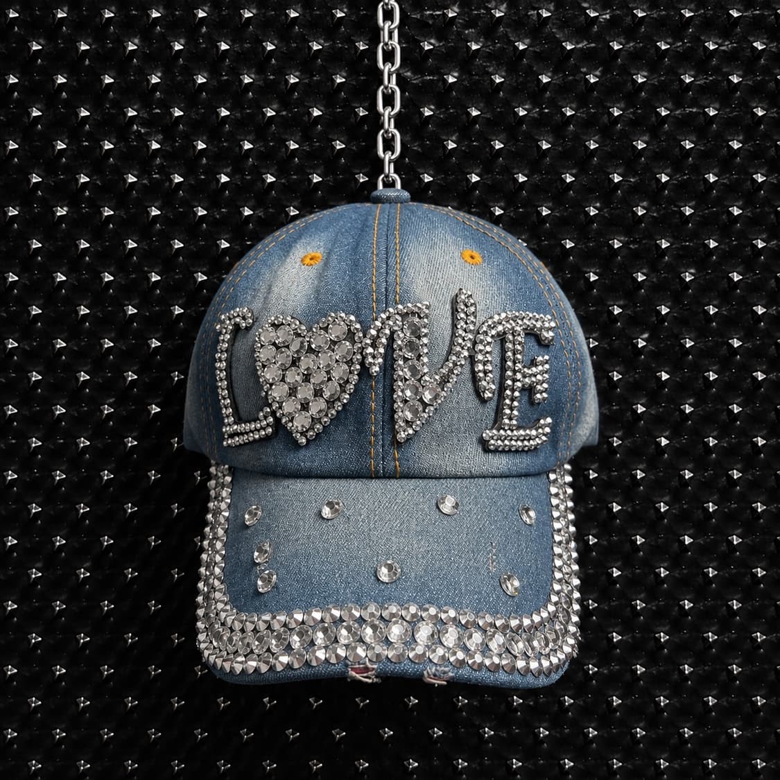 LOVE denim cap 상품이미지1