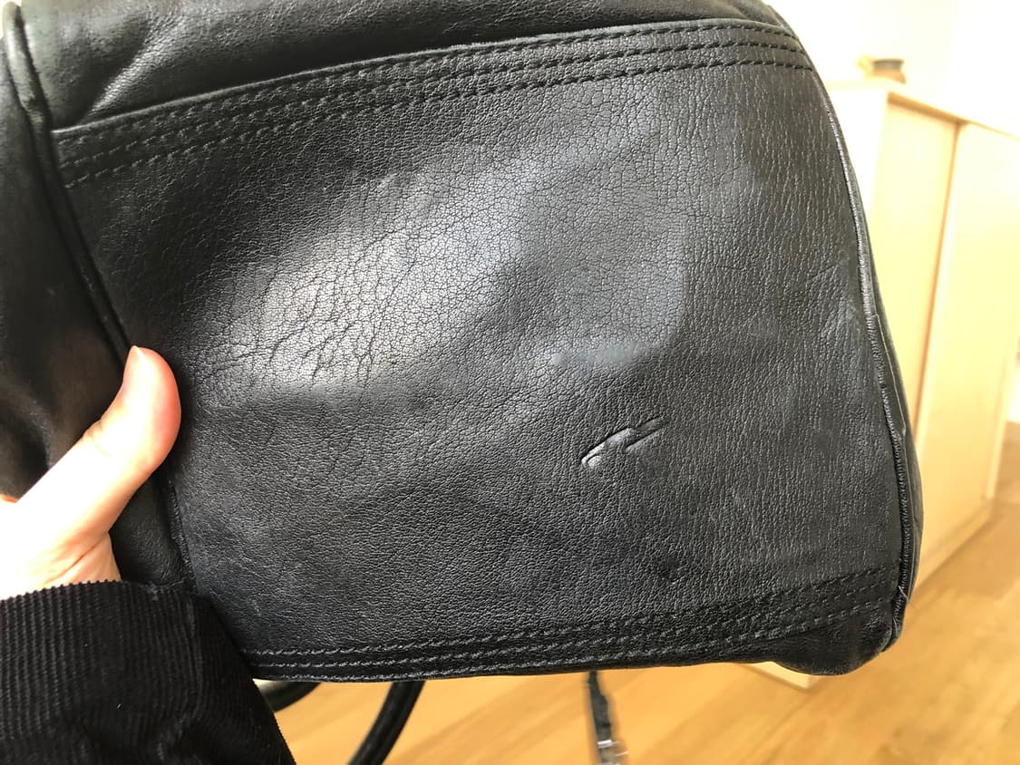 [직수입] 빈티지 diesel 레더 토트 백 블랙 상품이미지8