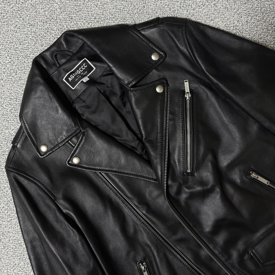 에이징씨씨씨 양가죽 자켓 상품이미지4