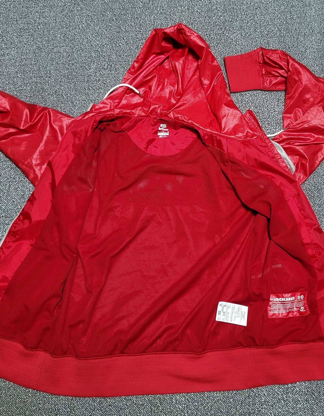 나이키 남녀공용 윈드러너 후드 바람막이  아메리칸 M 상품이미지6