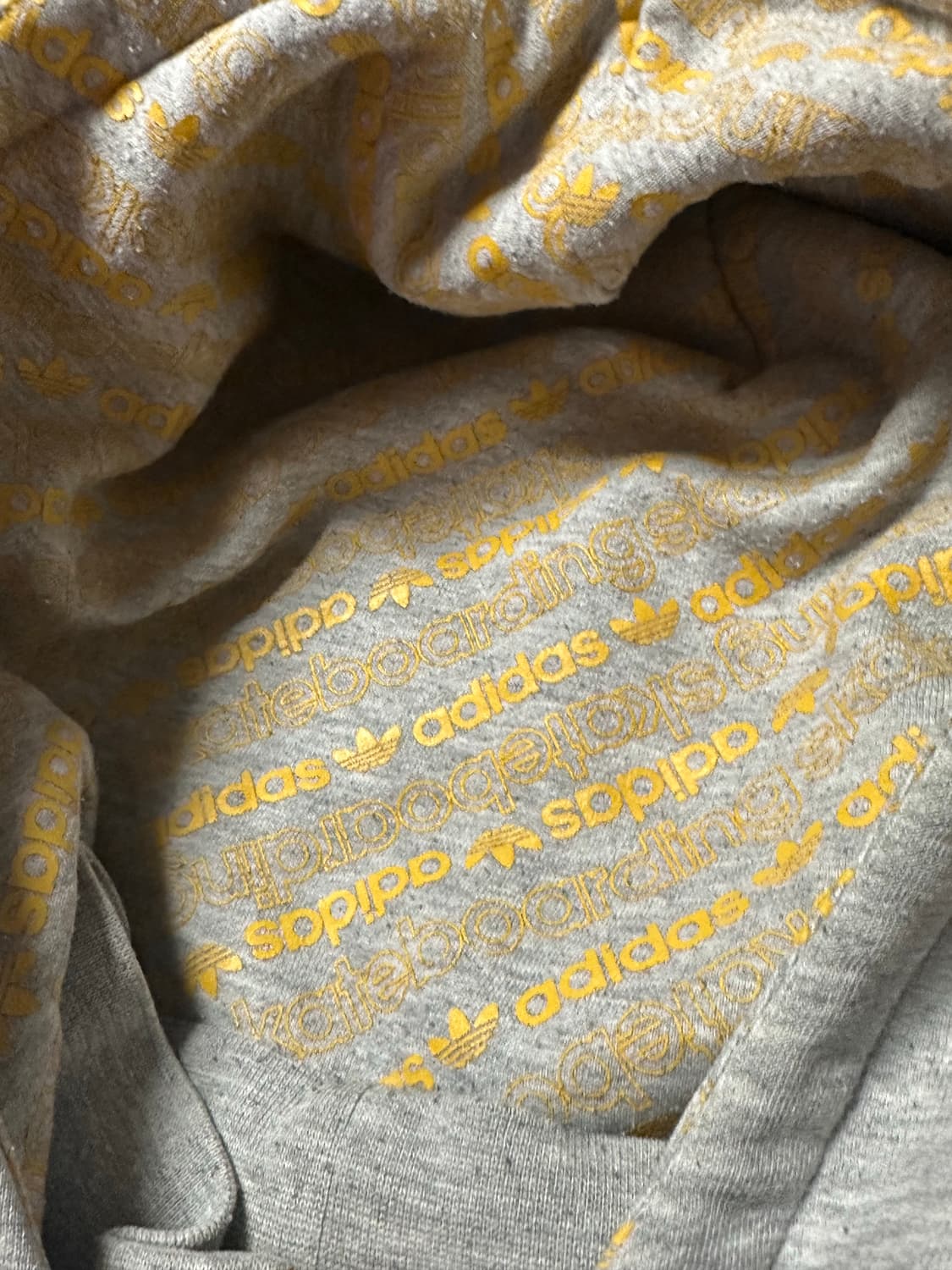 아디다스 yellow&grey 후드집업 상품이미지2