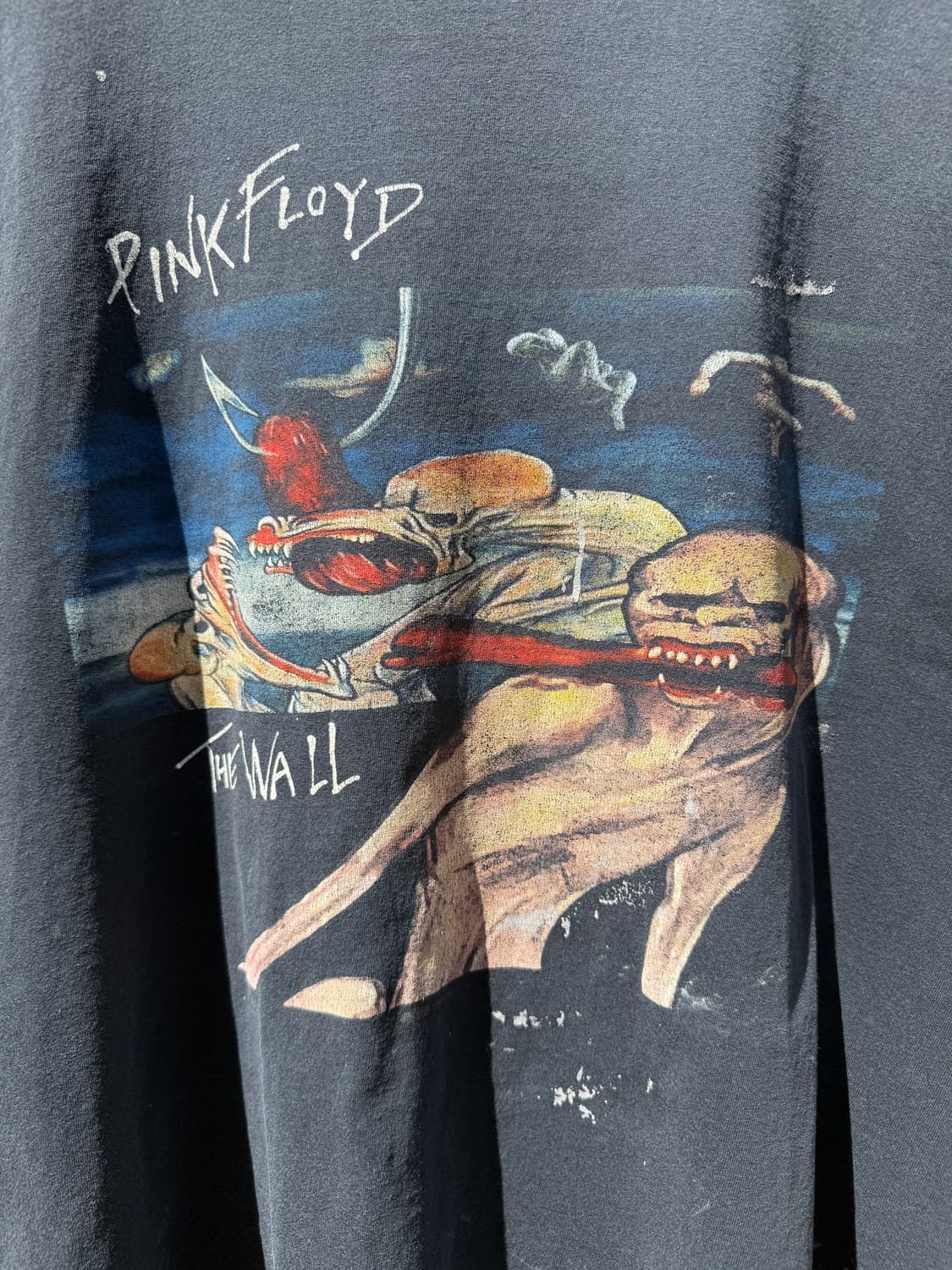 핑크 플로이드 1997s The Wall 빈티지 티셔츠 상품이미지2
