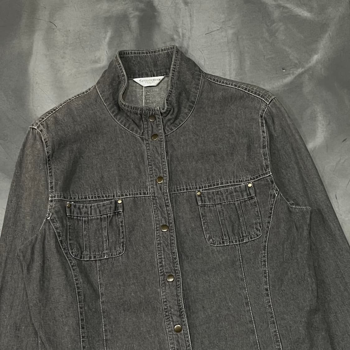  Splended Casual 데님 셔츠 자켓 y16423 상품이미지3