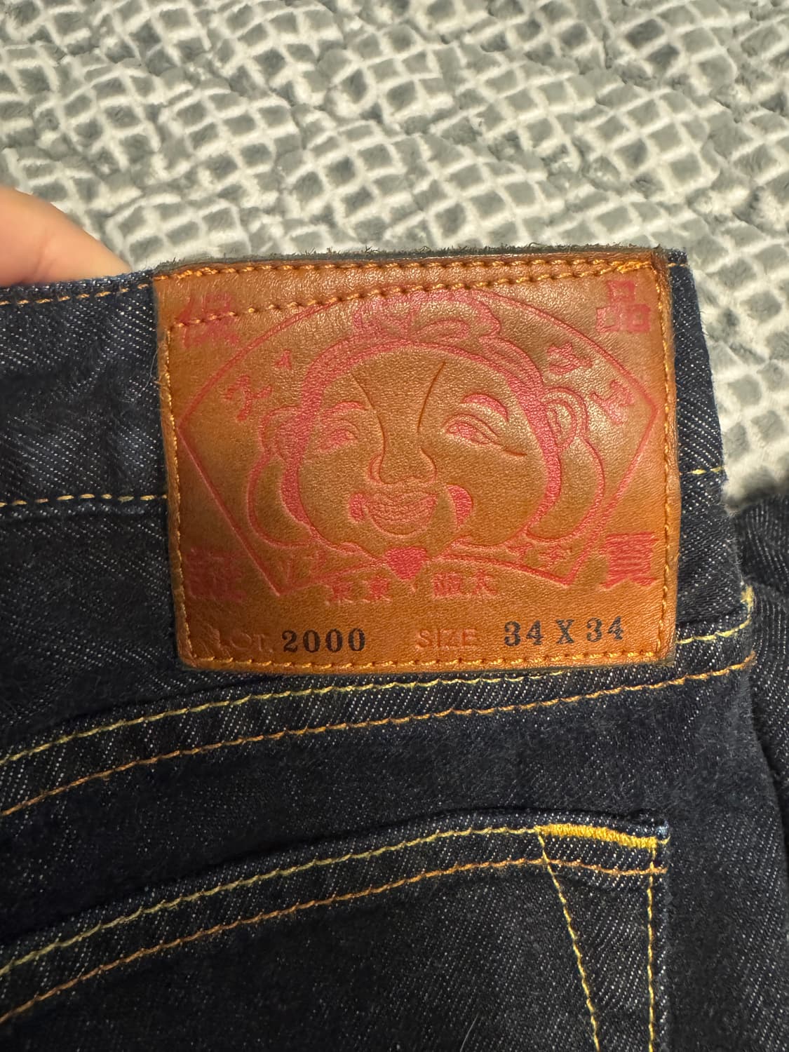 [34x34]에비수 셀비지 데님 상품이미지3