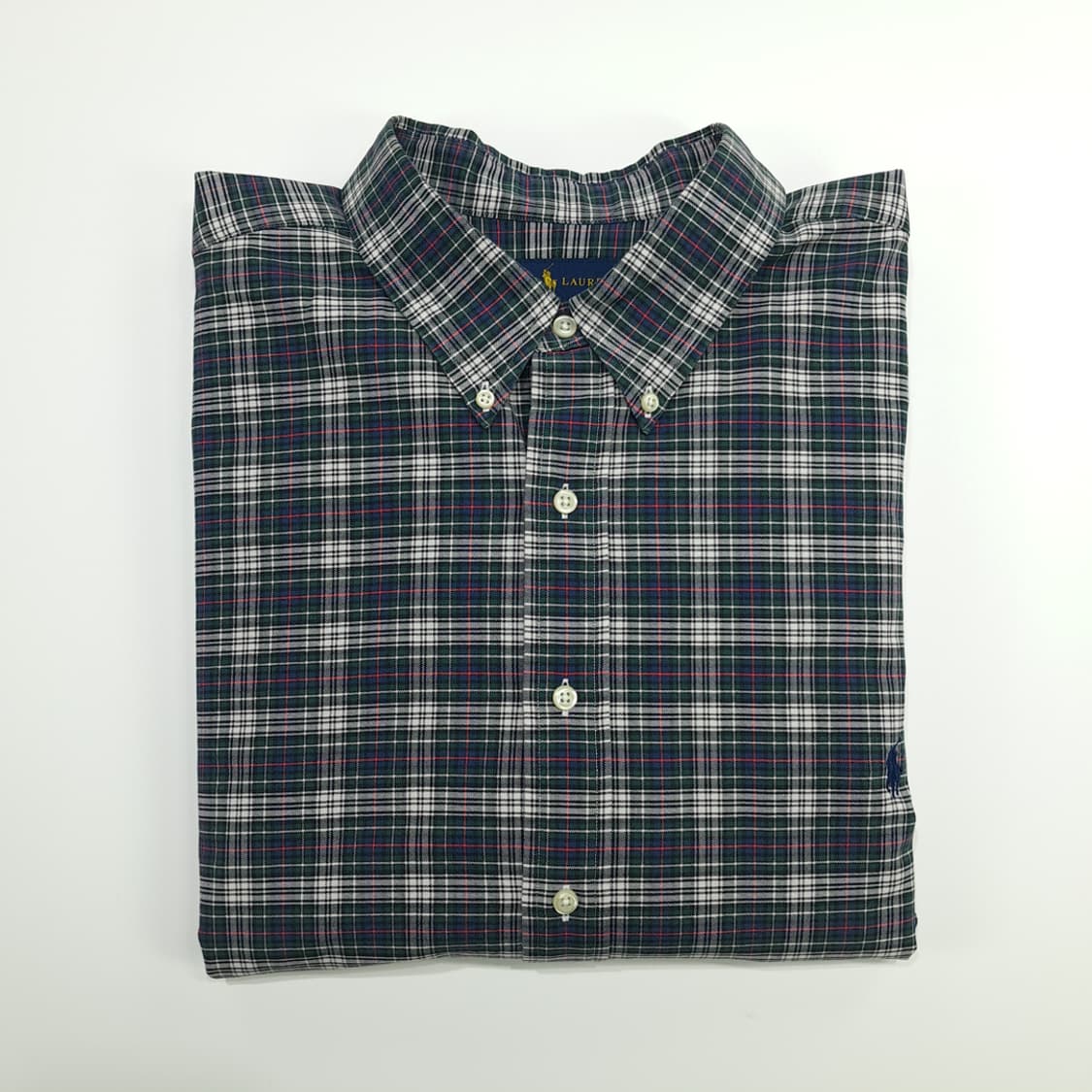 CN702 3XB 폴로 랄프로렌 모던블랙워치 타탄체크 긴팔 셔츠 남방 상품이미지8