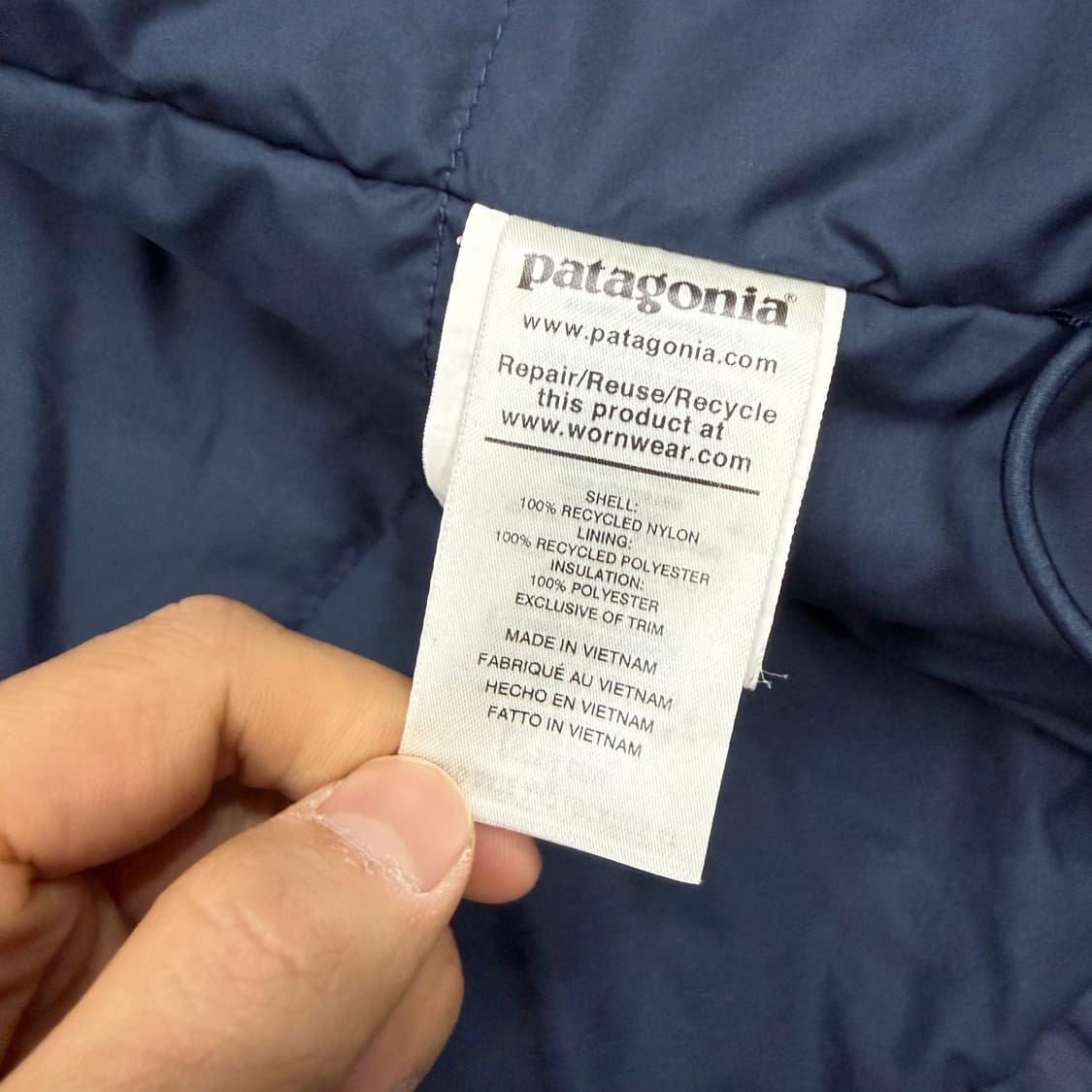 (S)파타고니아 Patagonia 모하비 패커블 자켓(네이비) 상품이미지5