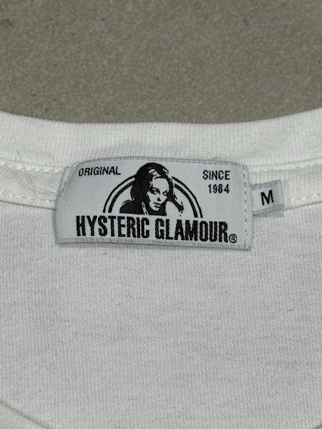 히스테릭 글래머 히스걸 로고 롱슬리브 티셔츠 상품이미지2