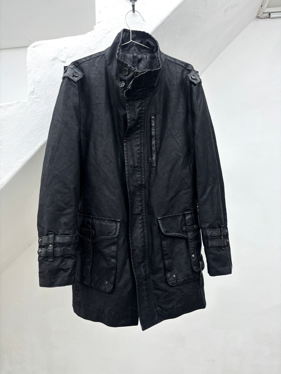 Coated armor pocket jacket    상품이미지5