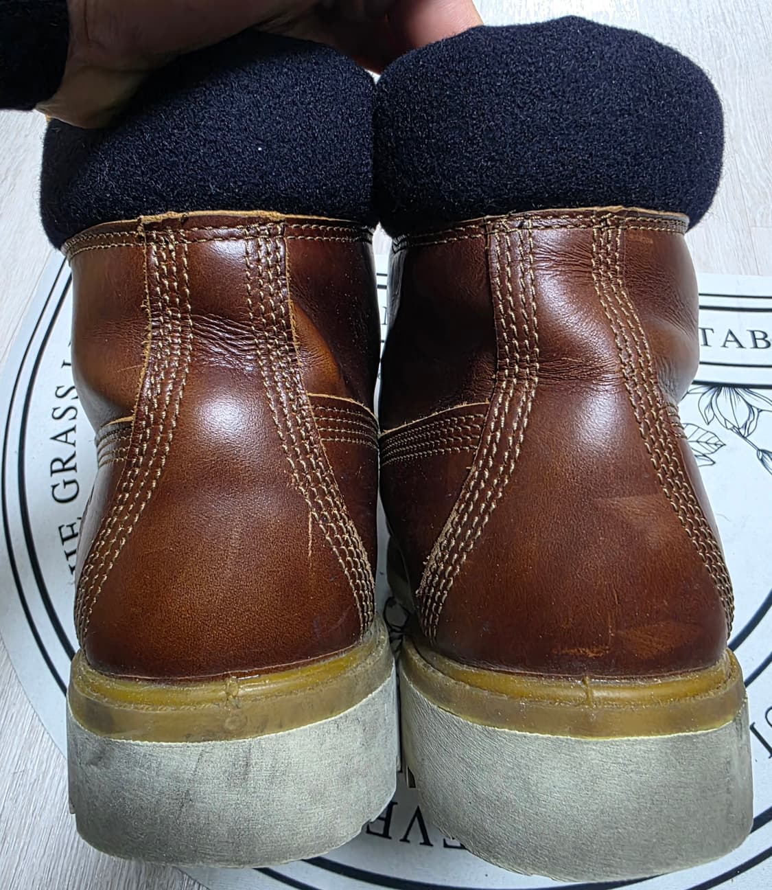 팀버랜드 6인치 워터프루프 브라운 부츠 260 상품이미지6