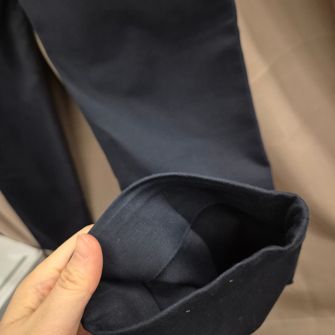 코스 슬림핏 스판 면바지 44 상품이미지4