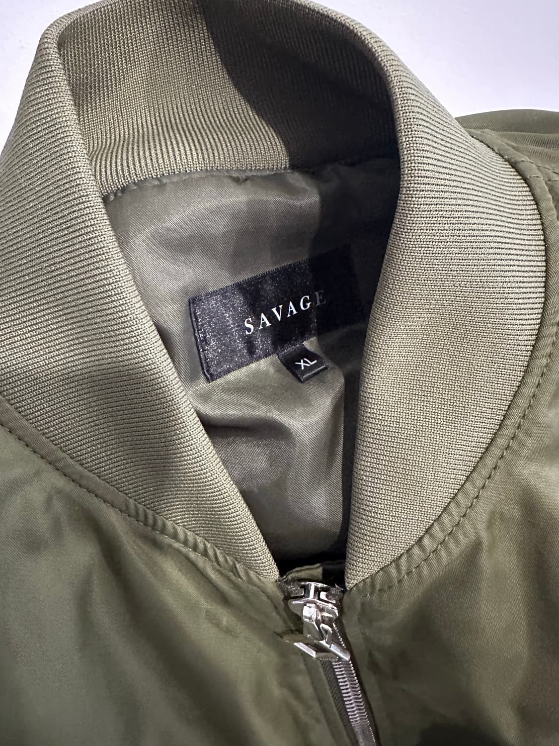 [XL] 세비지 MA-1 항공 점퍼 봄버 자켓 상품이미지2