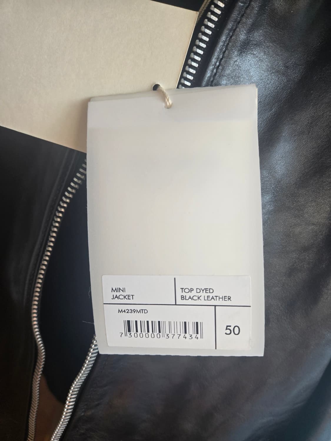 아워레가시 미니 레더 자켓 50 상품이미지2