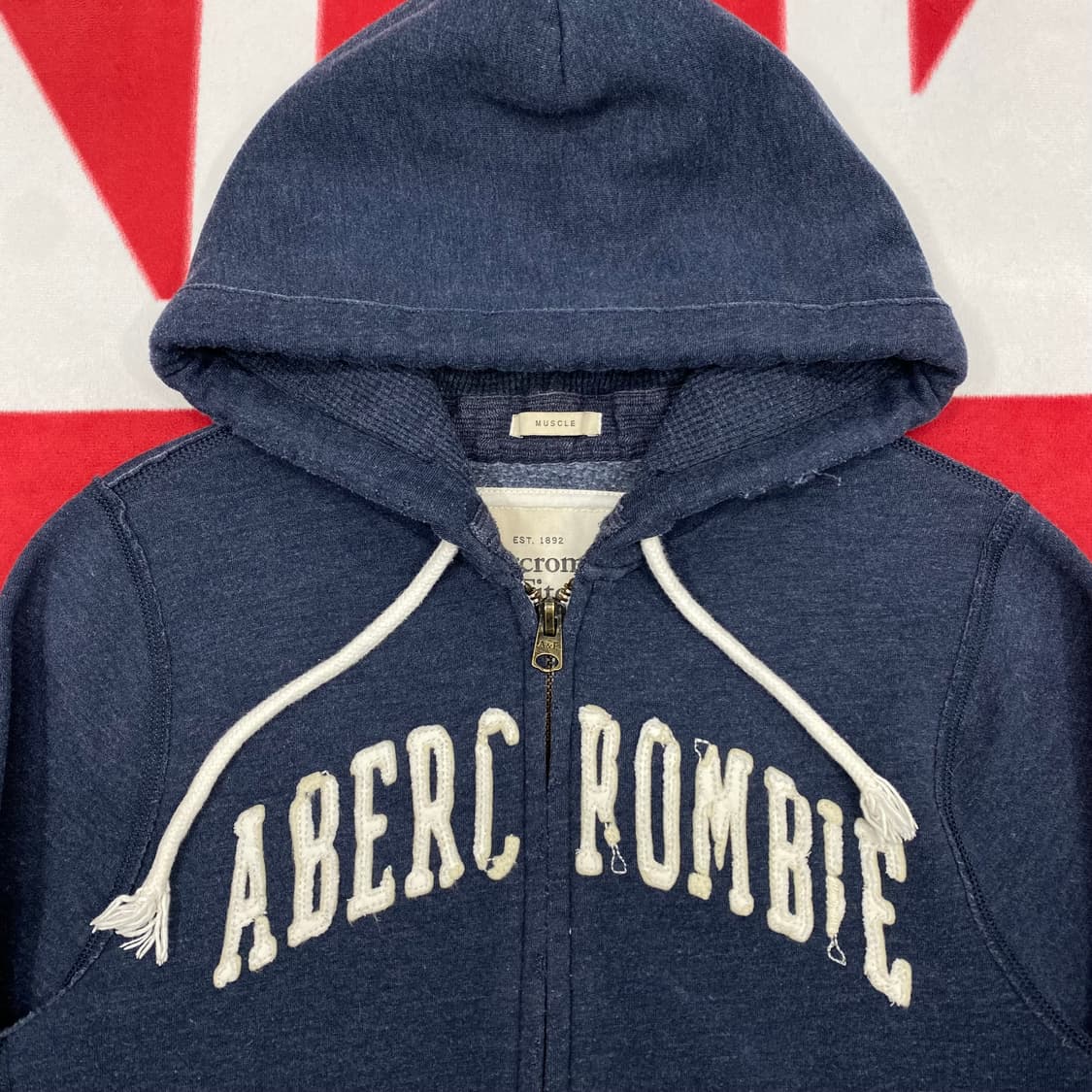 아베크롬비 디스 후드집업 XL  상품이미지3