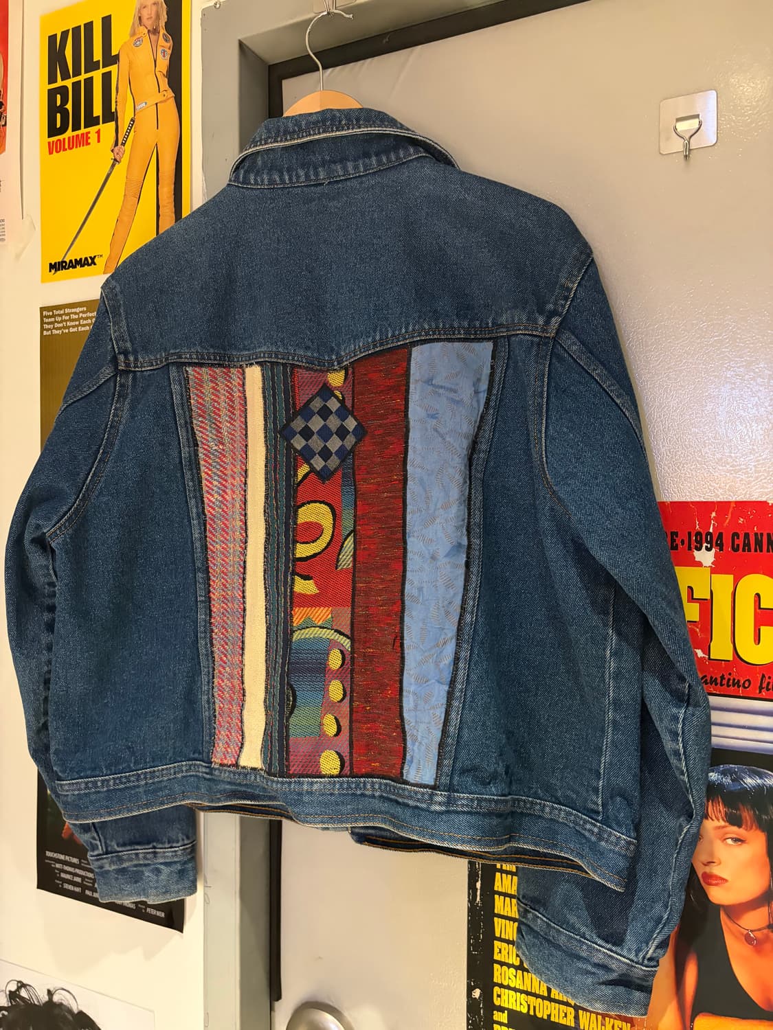 Bill Blass 빌 브래스 패치워크 데님자켓 상품이미지4