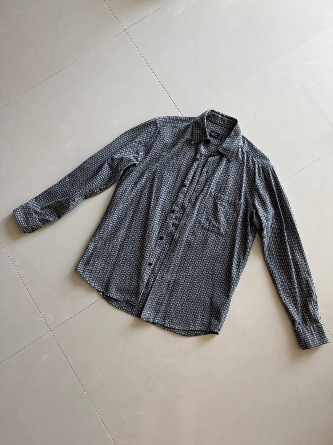 agnes b homme plaid shirt 상품이미지1