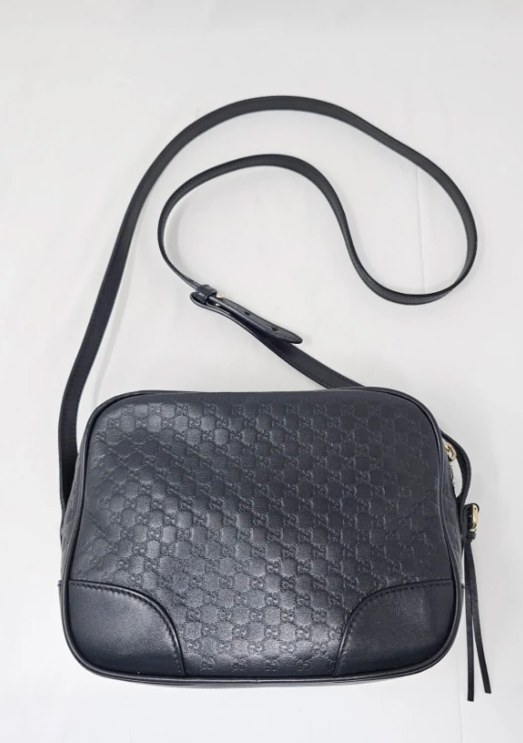 정품 구찌 마이크로시마 블랙 크로스백   상품이미지2