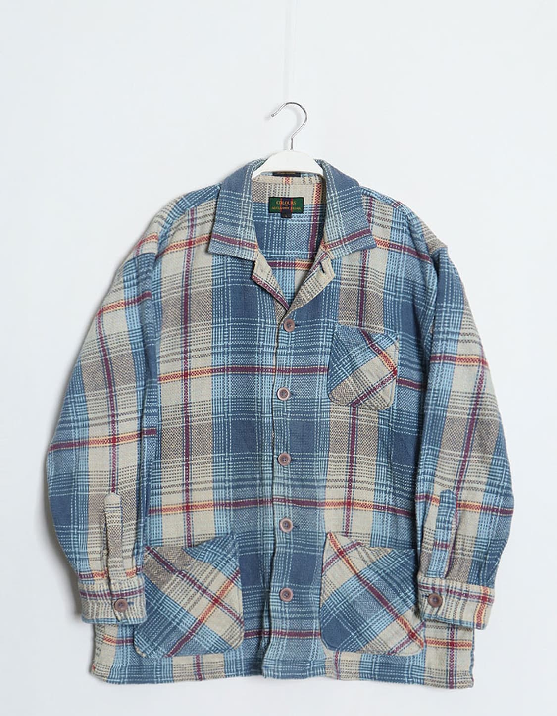 COLOURS by ALEXANDER JULIAN Check Shirt  상품이미지1