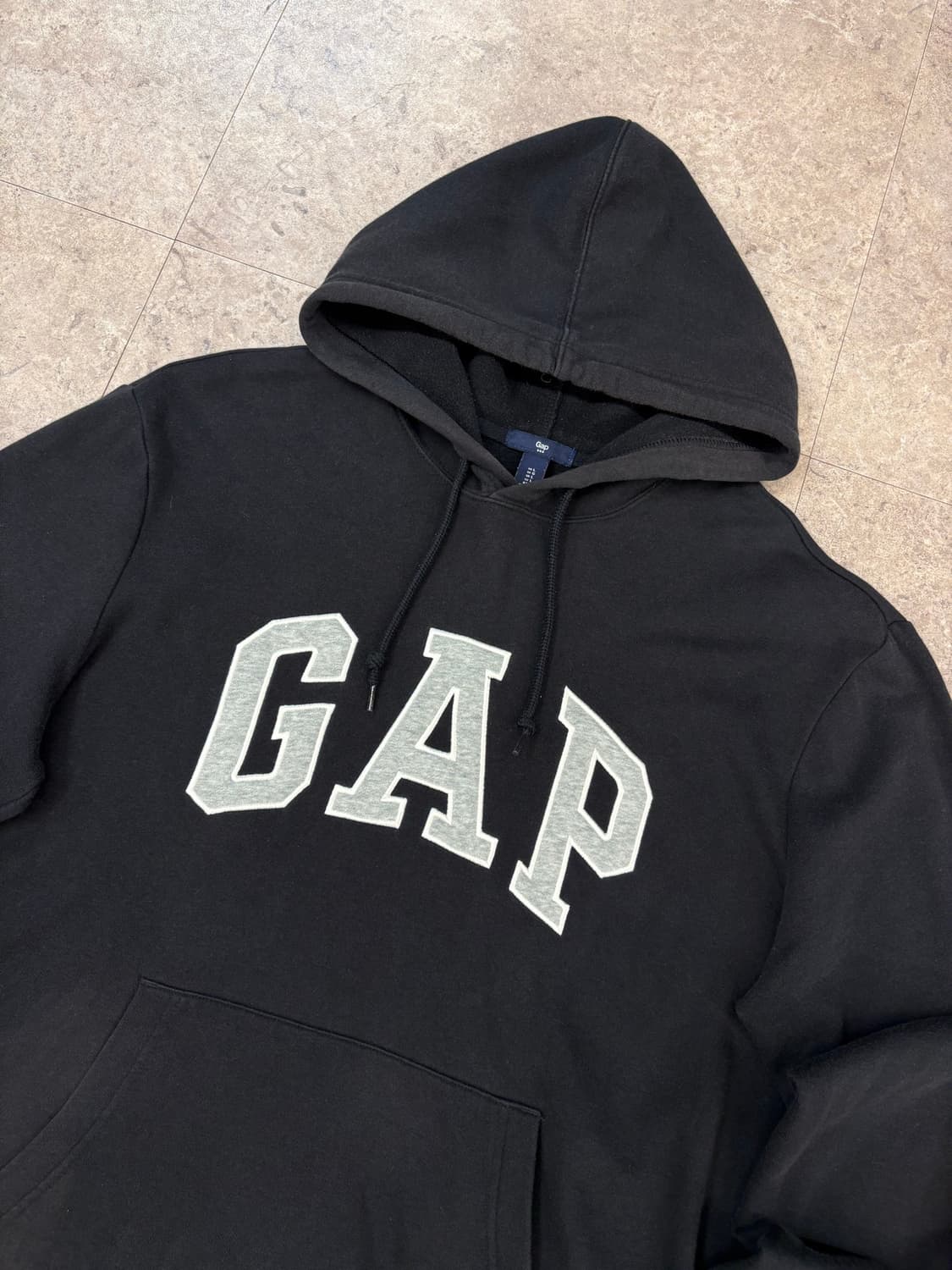 gap 갭 블랙 후드티 #csz453 상품이미지2