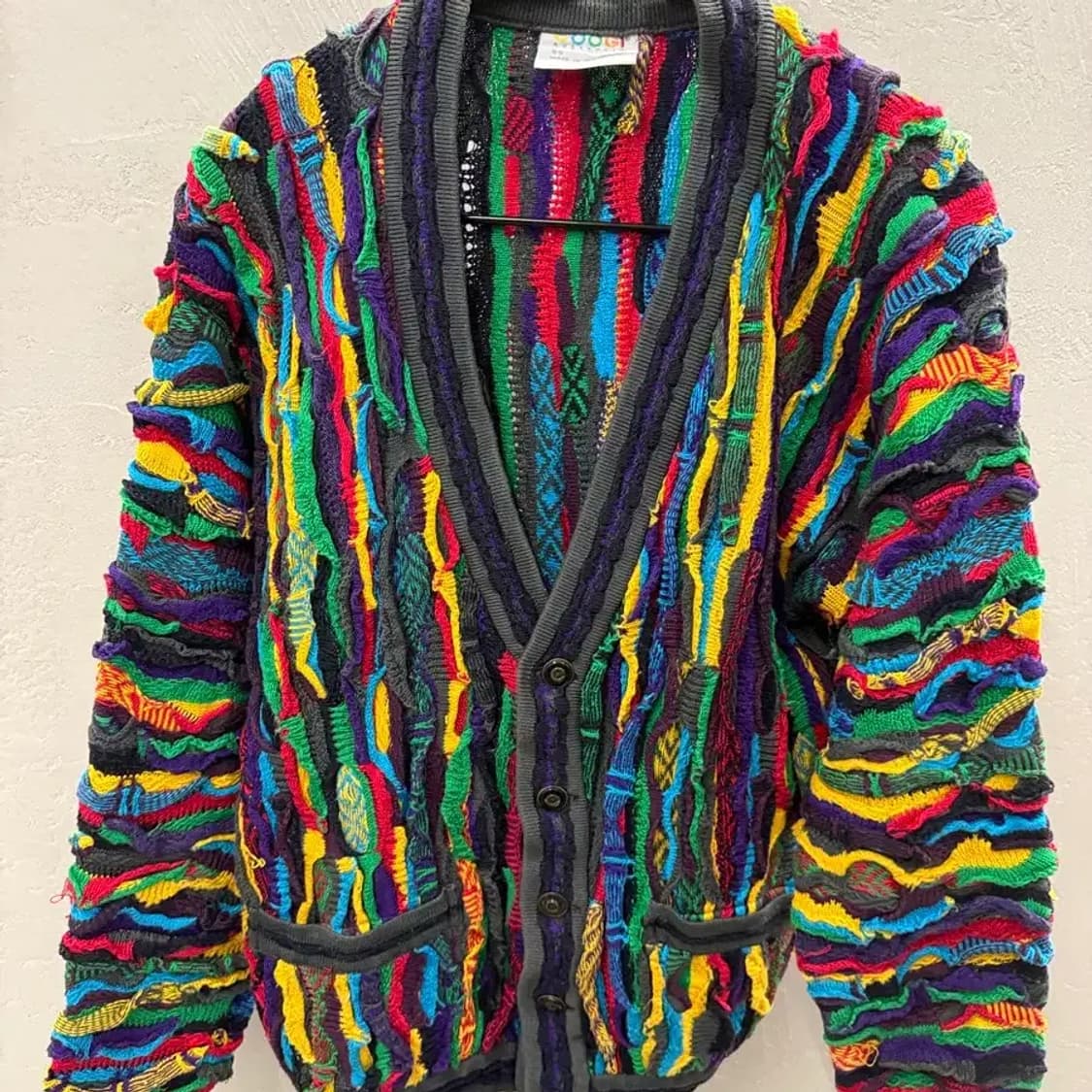 빈티지 쿠지 Coogi 케이블 가디건 SS 상품이미지2