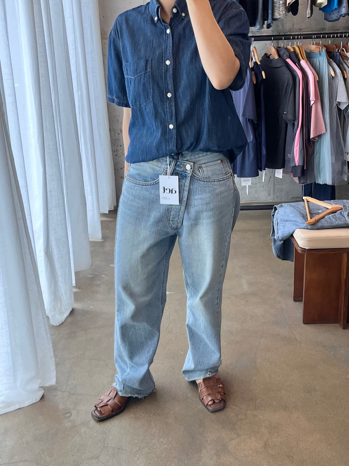 GAP 갭 데님 셔츠 상품이미지9