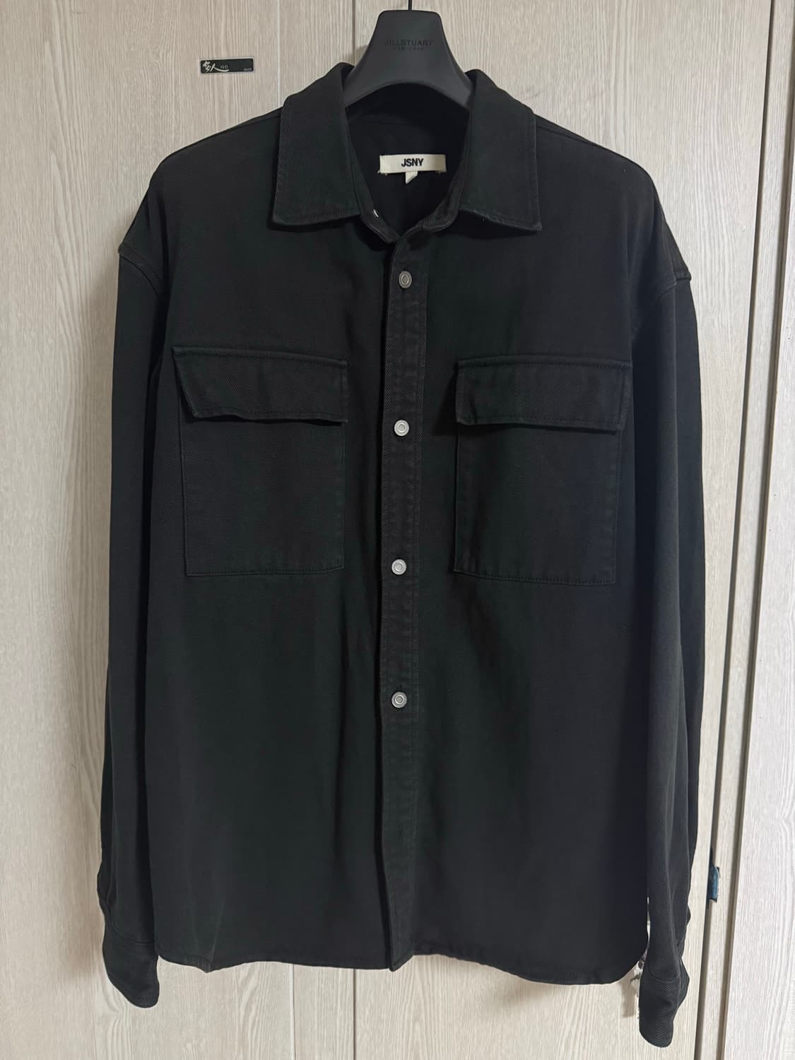 질스튜어트뉴욕 흑청 셔츠 자켓 L사이즈 상품이미지1