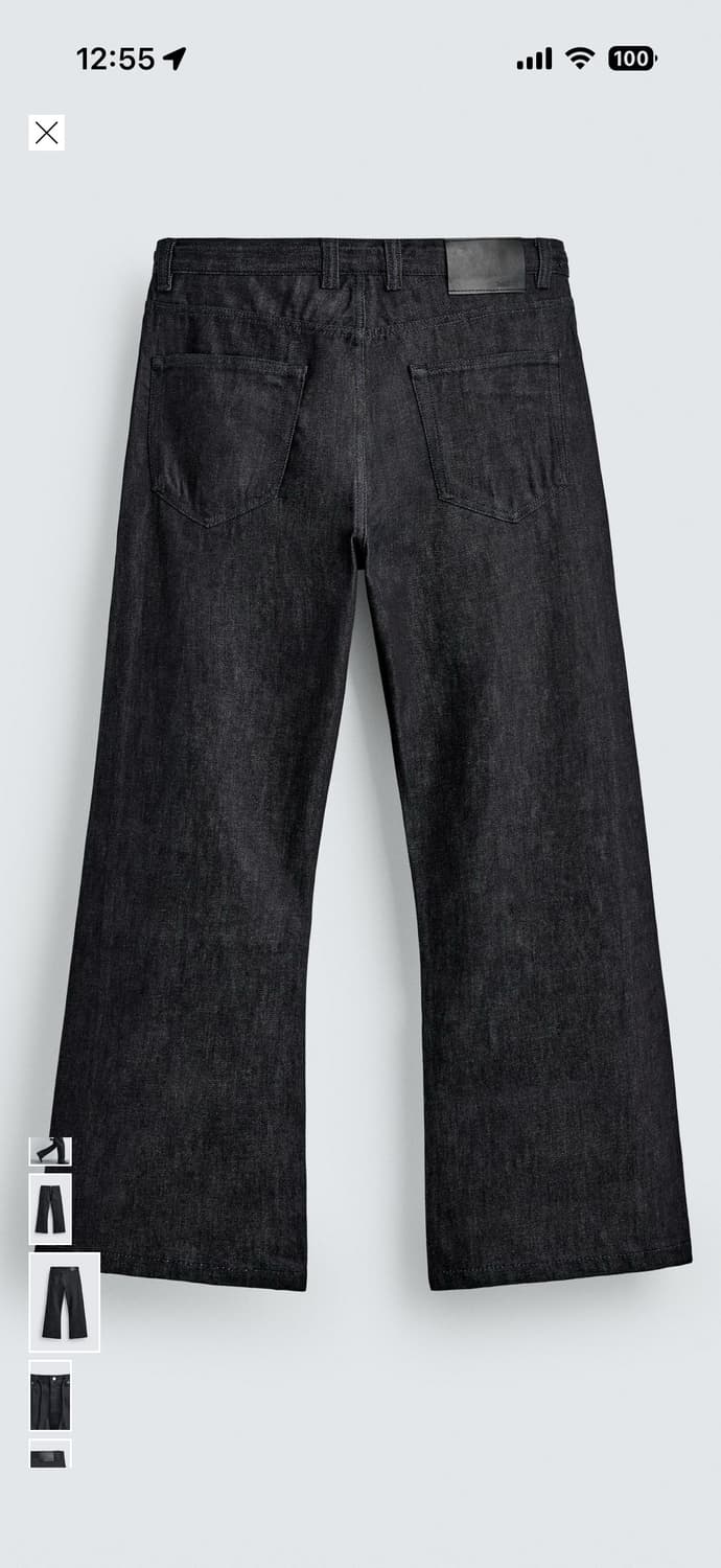 ZARA 진 플레어핏 인디고 32 새상품 택포함 상품이미지1