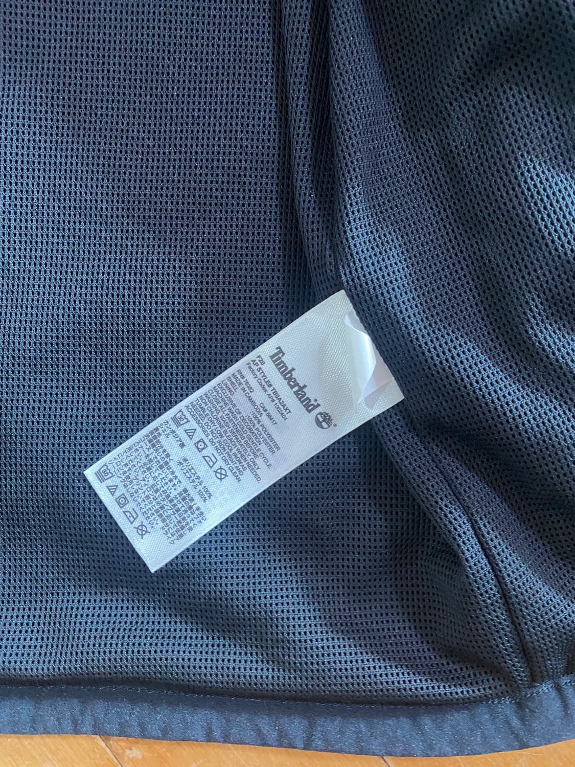 Timberland 플리스 블랙 자켓 L 상품이미지5