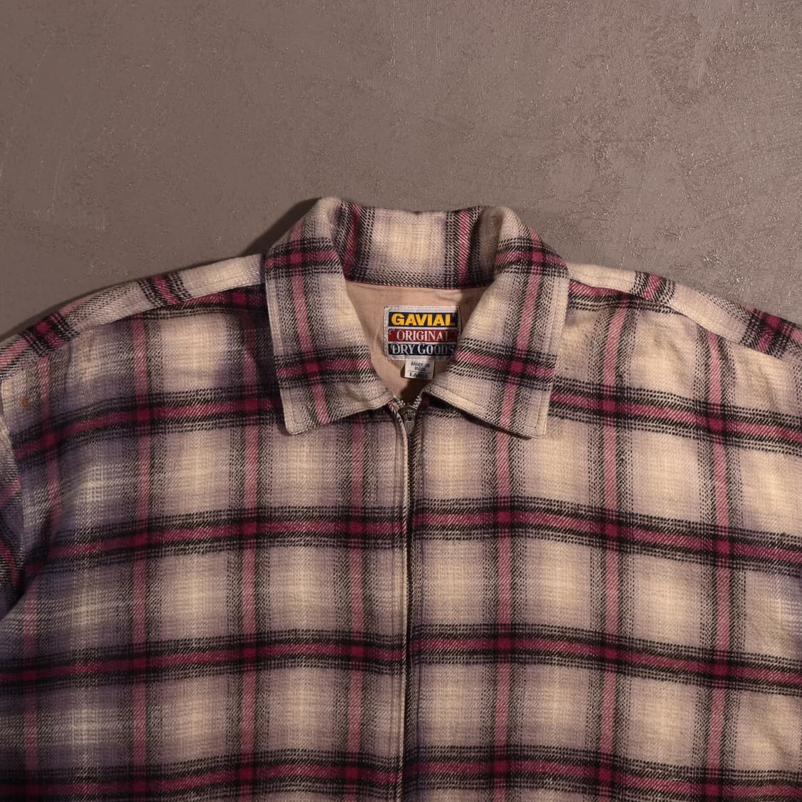 플란넬 체크 트러커 자켓 상품이미지2