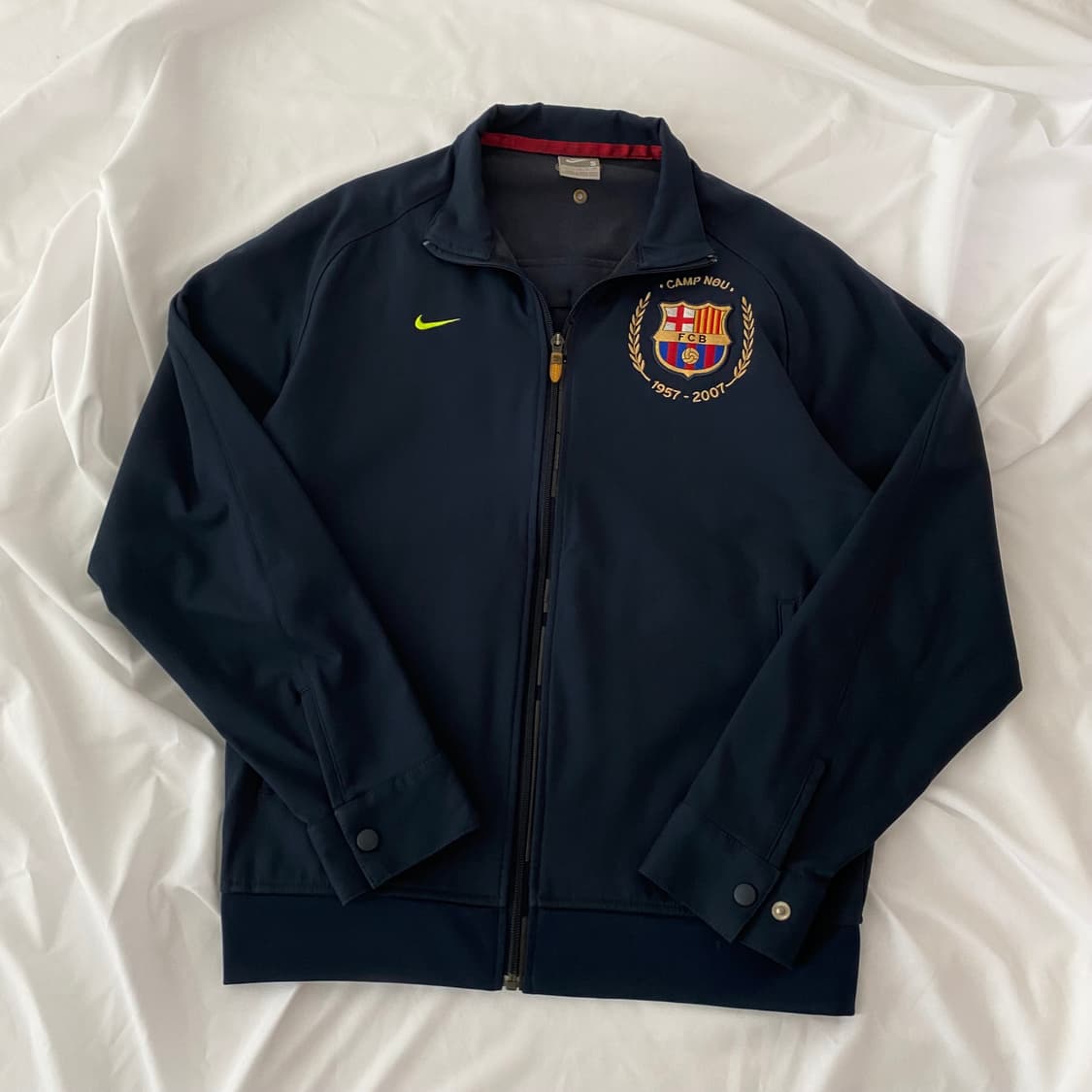 S ) 나이키져지 집업 운동복 축구유니폼 유니폼fcb 상품이미지2