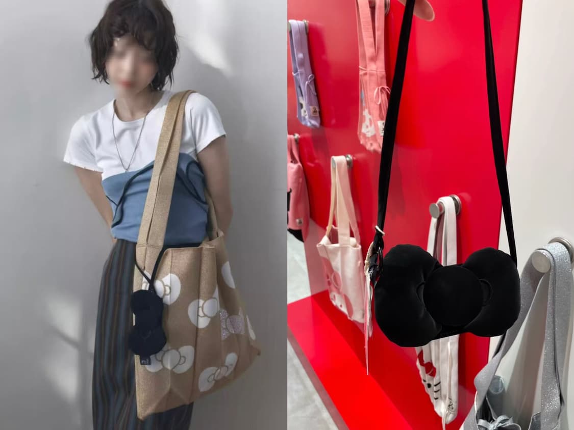 블랙 고양이  조셉앤스테이시 헤이즈 백참 리본 상품이미지1