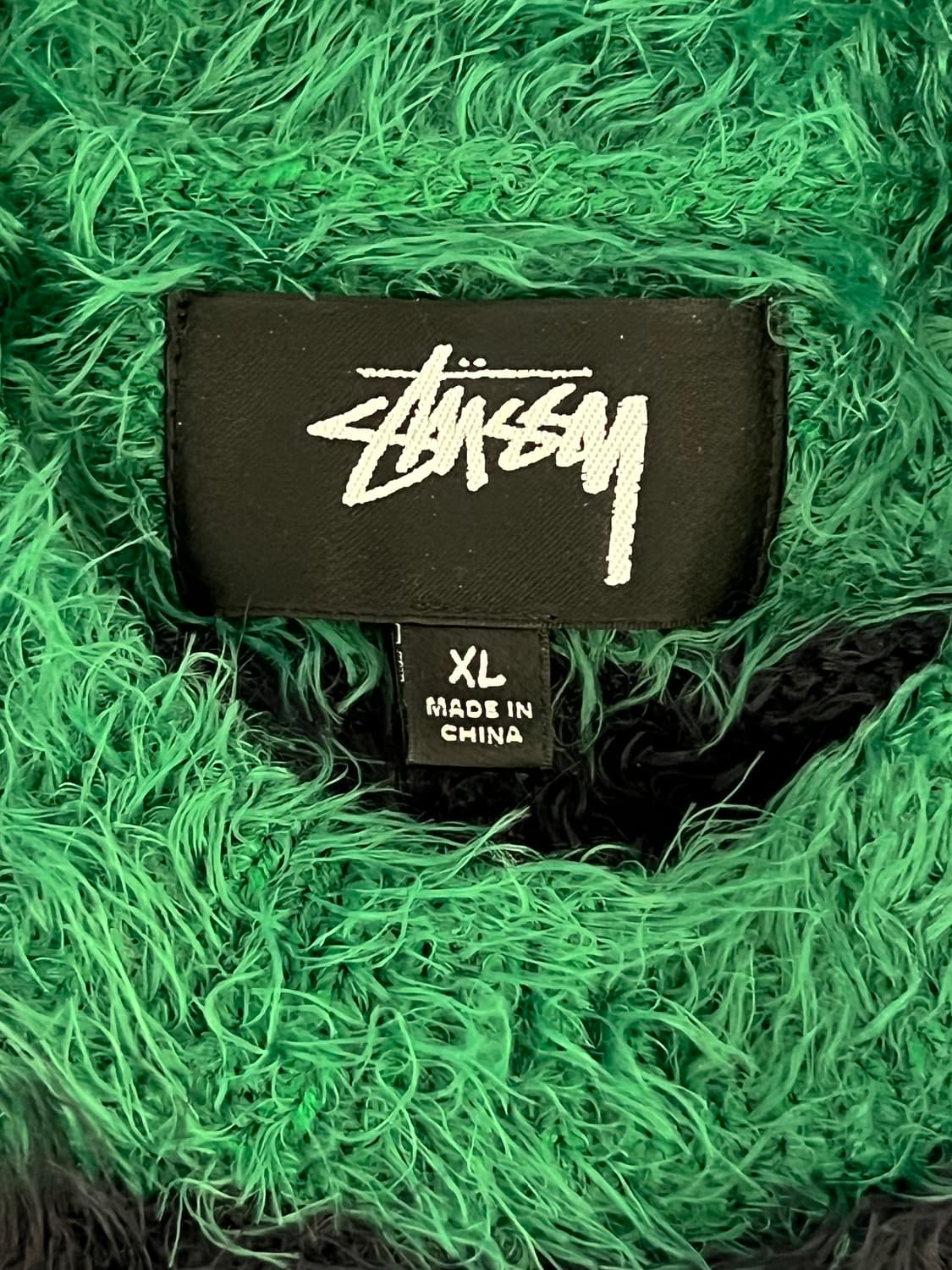 스투시 헤어리 스트라이프 크루넥 스웨터 니트 XL 상품이미지2