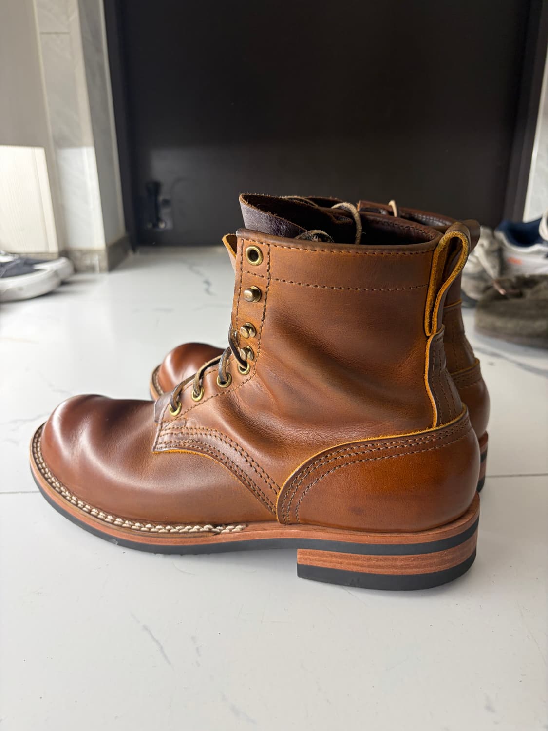 [9.5E, 275-280] Nicks 닉스 팔콘 부츠 화이츠 부츠 상품이미지4