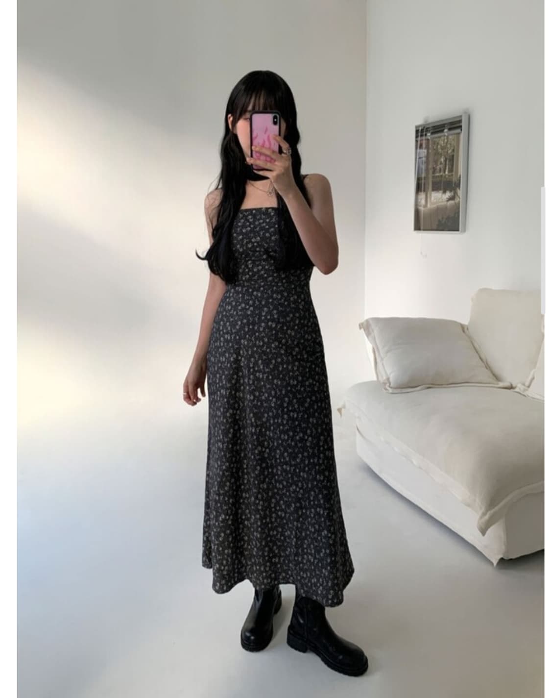 루루서울 Feel Pretty Flower Dress 
사이즈s  상품이미지3
