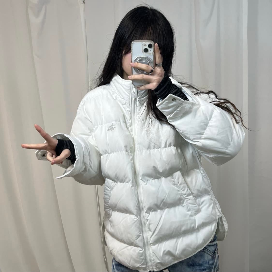 Stussy White Padding 상품이미지2