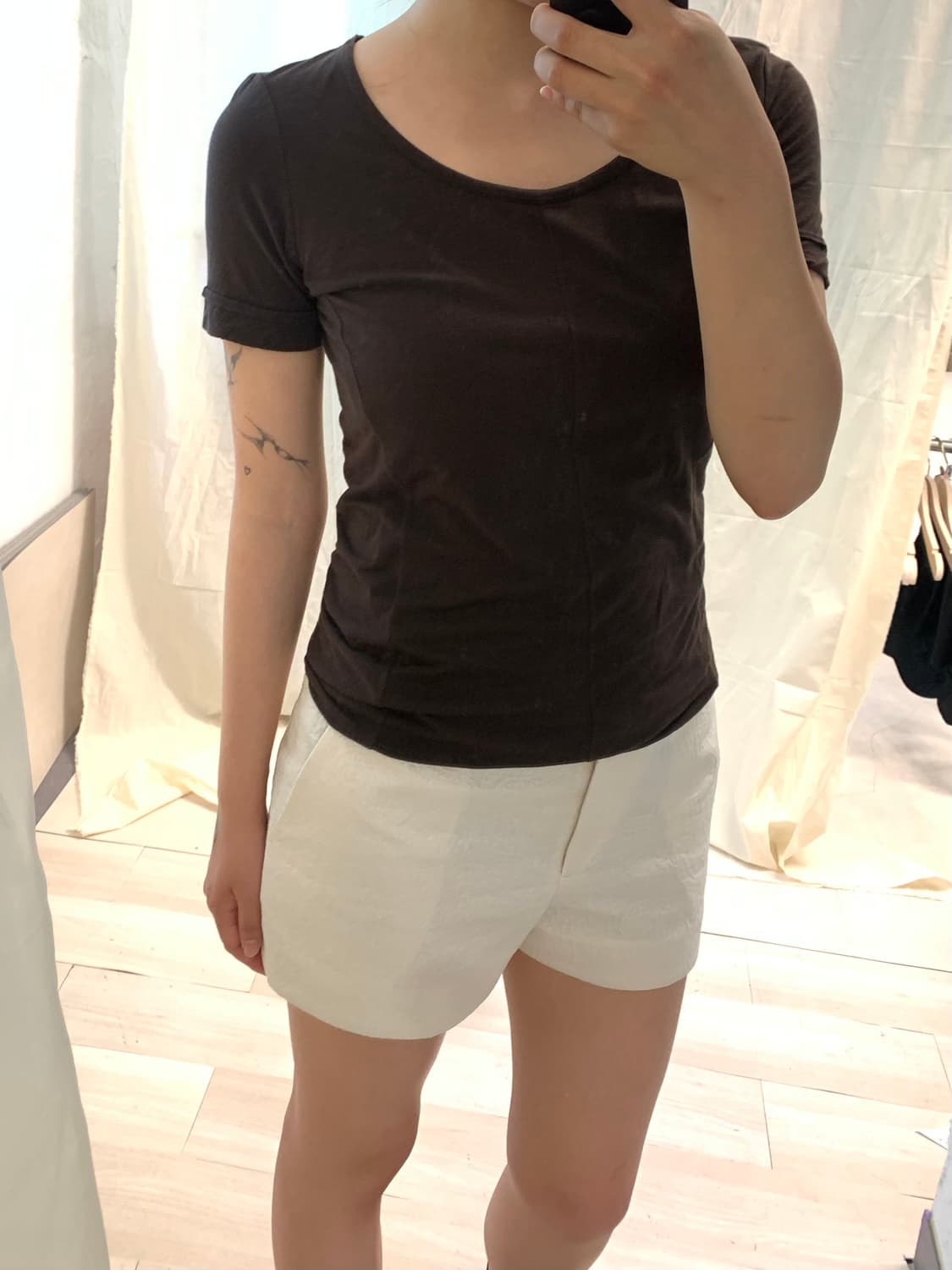 ['S MAXMARA] daped short sleeve top 상품이미지7