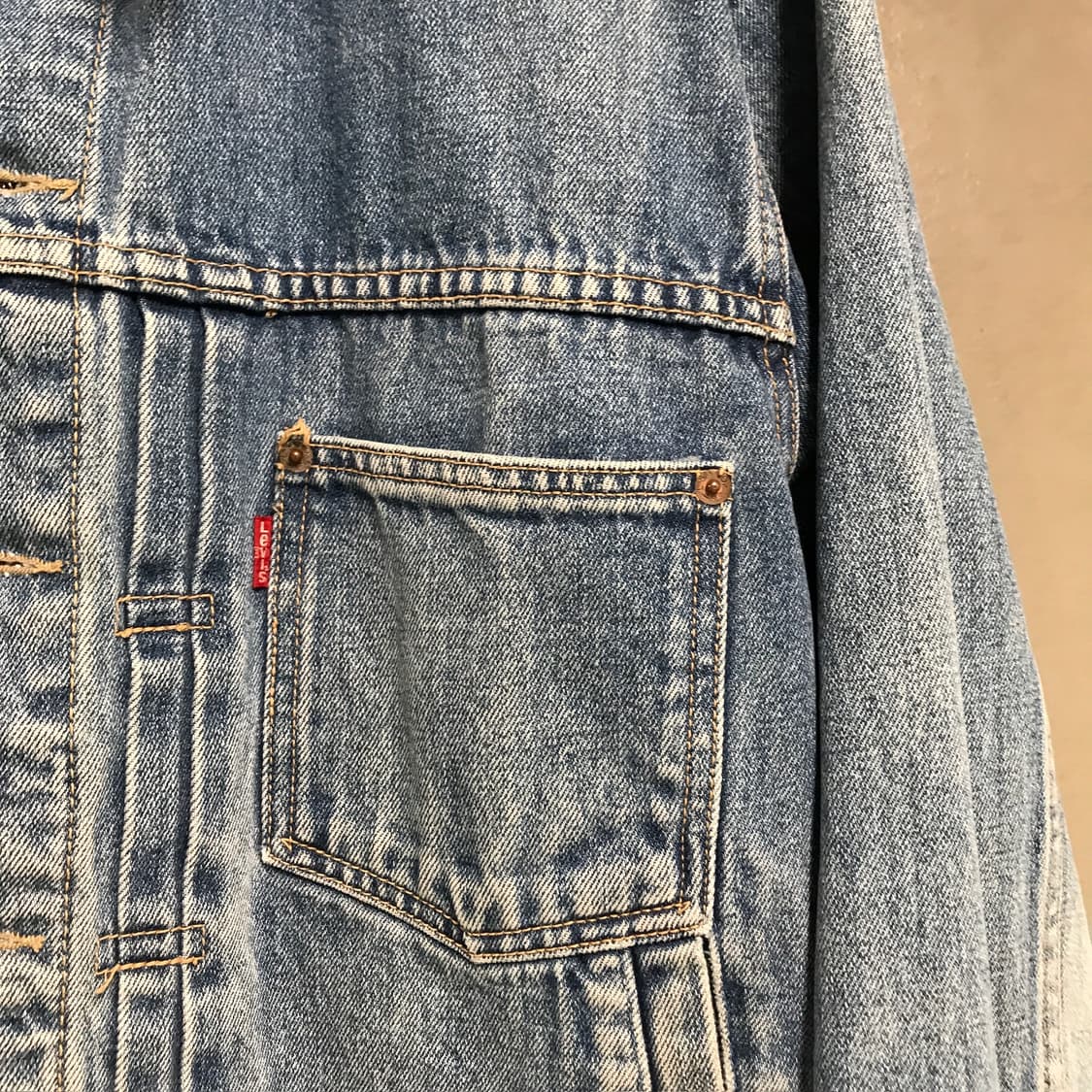 리바이스 데님 자켓 L 상품이미지4